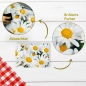 Preview: Tischset Platzset abwaschbar White Daisies von ARTIPICS